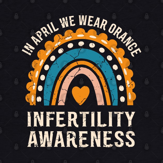 Infertility Awareness Week In April We Wear Orange by UranusArts